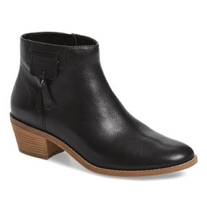 Cole Haan Women's Joanna Bootie - Black Tumbled Leather